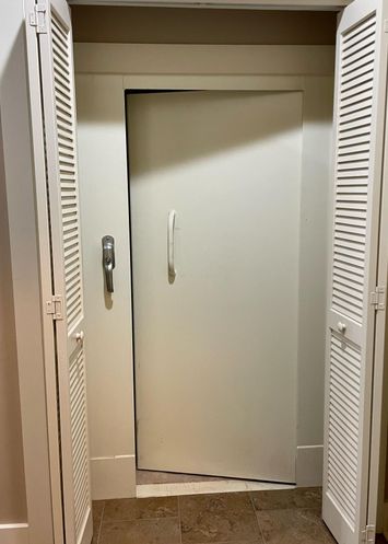 Shelter incorporated into home